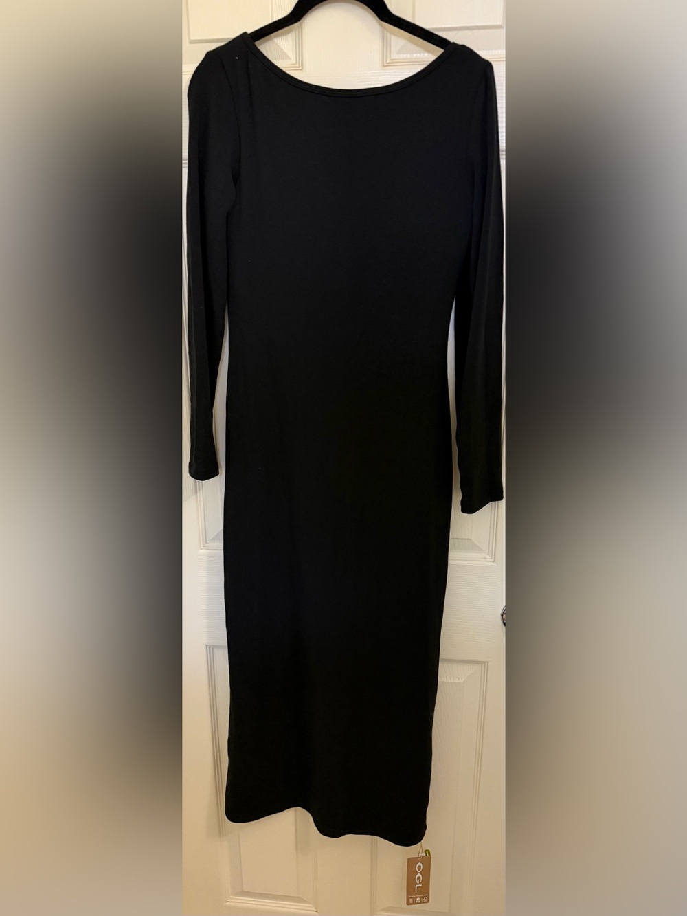 NWT OGL Black Long Sleeve Dress size Medium